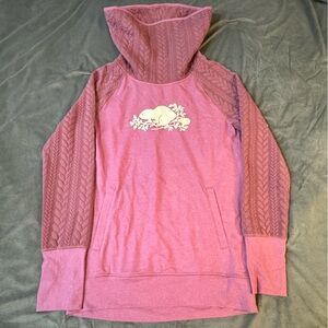 Roots Kids Purple Cowl Neck Hoodie

#1323